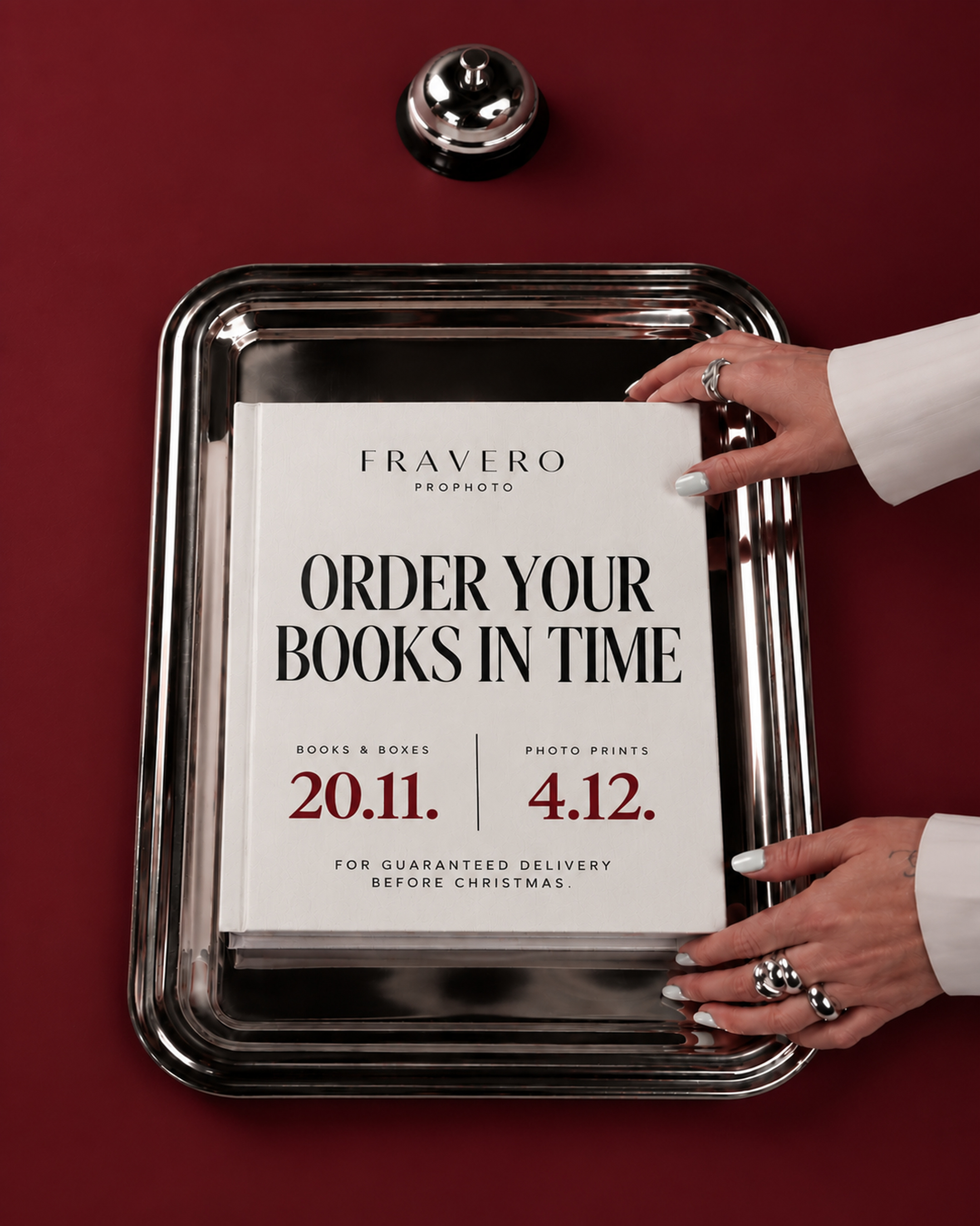 Fravero ProPhoto — Christmas Order Deadlines